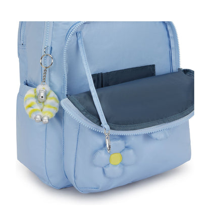 Kipling Seoul Lap Rugzak School - 15" laptopvak - bloom crush metallic