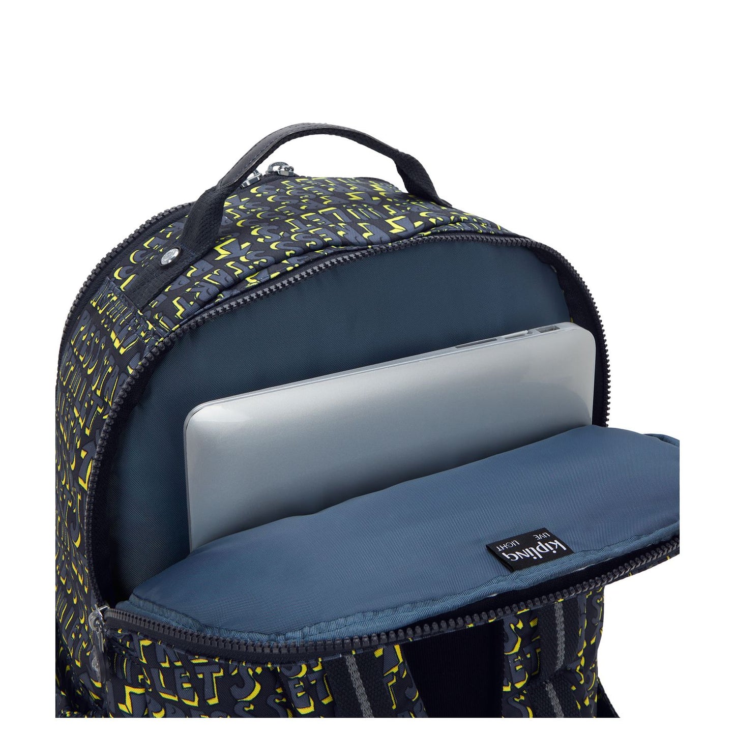 Kipling Seoul College Extra Rugzak School - 15" laptopvak - lets play print