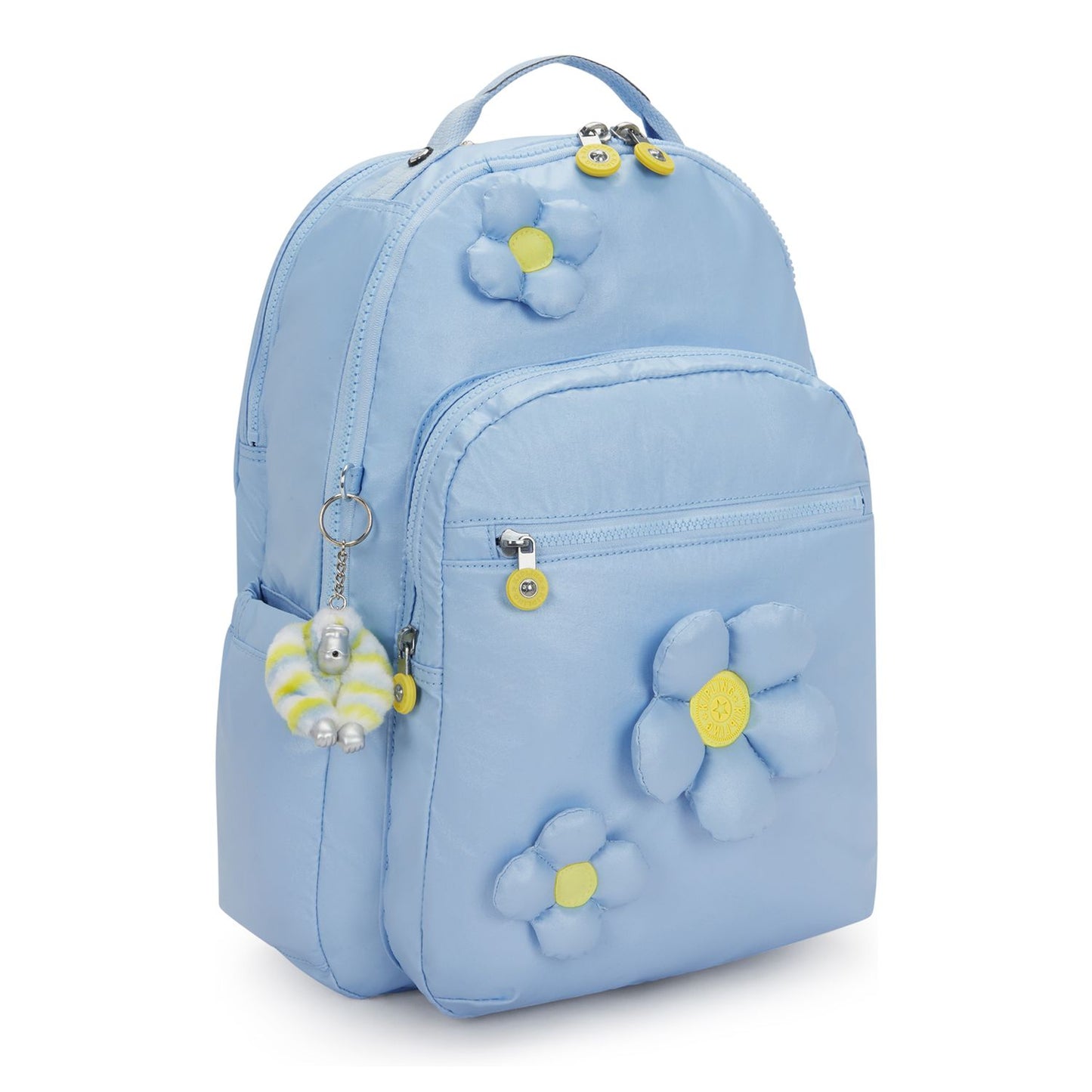 Kipling Seoul Lap Rugzak School - 15" laptopvak - bloom crush metallic
