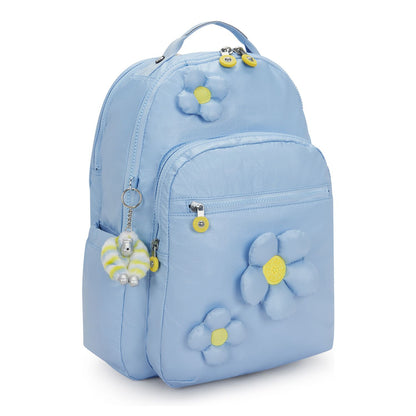 Kipling Seoul Lap Rugzak School - 15" laptopvak - bloom crush metallic