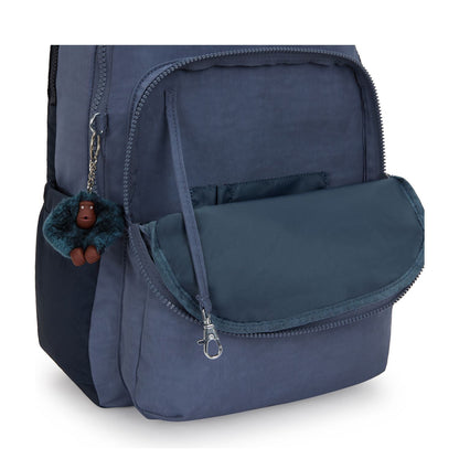 Kipling Seoul Lap Rugzak School - 15" laptopvak - game grey