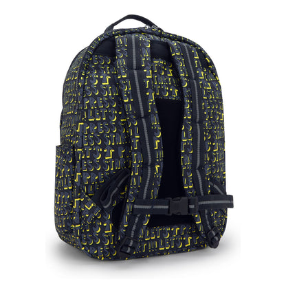 Kipling Seoul College Extra Rugzak School - 15" laptopvak - lets play print