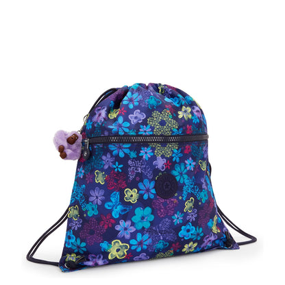 Kipling Supertaboo Gymtas dark flower stamp