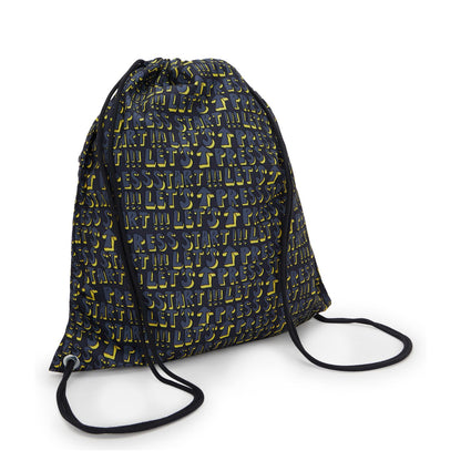 Kipling Supertaboo Gymtas lets play print