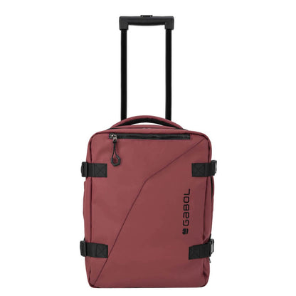Gabol Canada Rugzak met Wielen - 24 liter - 40x30x20 cm - bordeaux