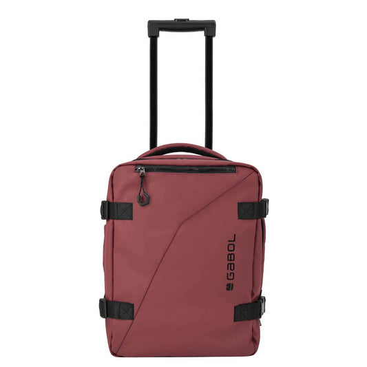 Gabol Canada Rugzak met Wielen - 24 liter - 40x30x20 cm - bordeaux