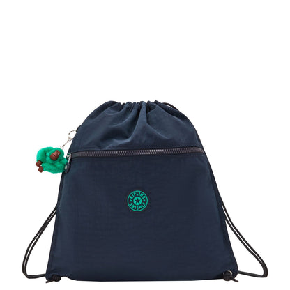 Kipling Supertaboo Gymtas blue green block