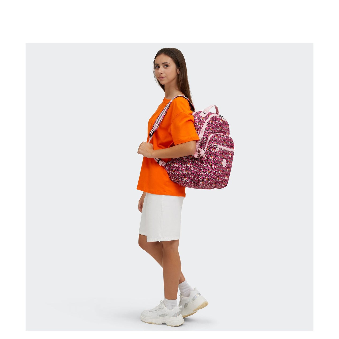 Kipling Seoul Lap Rugzak School - 15" laptopvak - u r great print