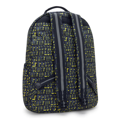 Kipling Seoul Lap Rugzak School - 15" laptopvak - lets play print