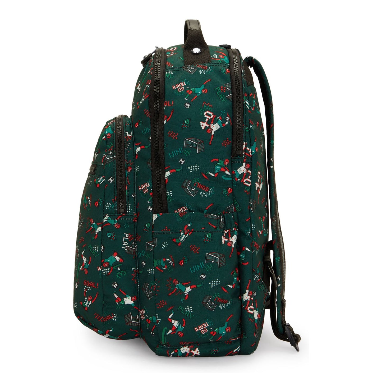 Kipling Seoul Lap Rugzak School - 15" laptopvak - soccer print