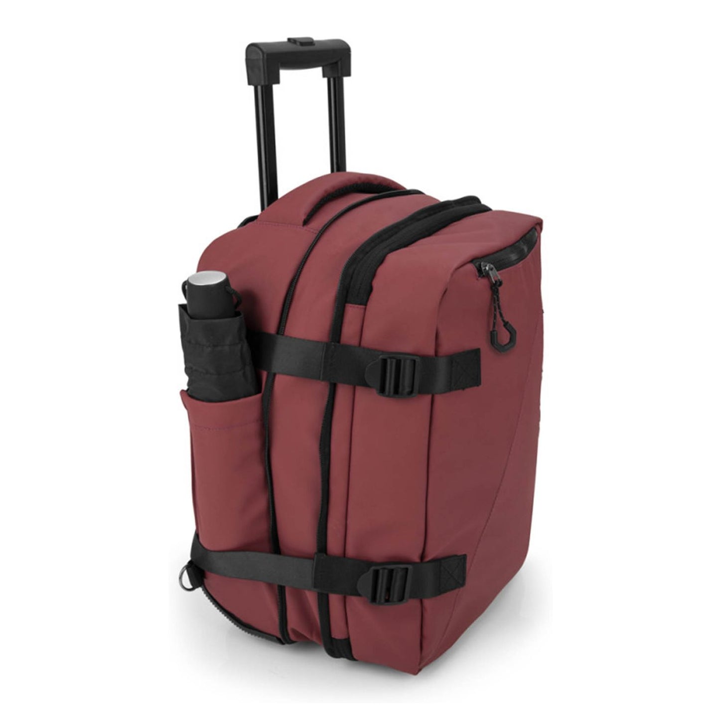 Gabol Canada Rugzak met Wielen - 24 liter - 40x30x20 cm - bordeaux