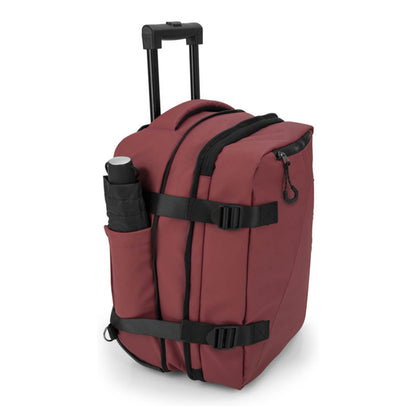 Gabol Canada Rugzak met Wielen - 24 liter - 40x30x20 cm - bordeaux