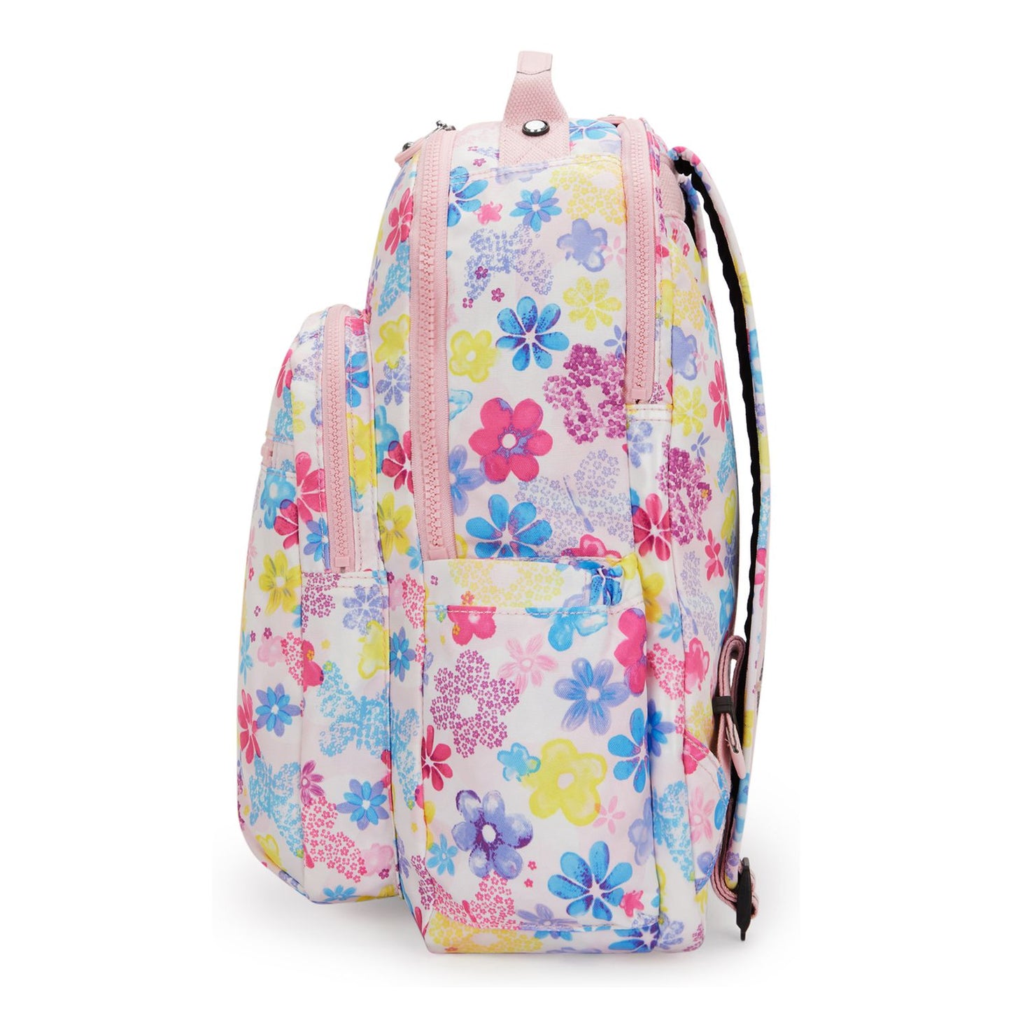 Kipling Seoul Lap Rugzak School - 15" laptopvak - flower stamp