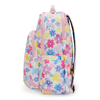 Kipling Seoul Lap Rugzak School - 15" laptopvak - flower stamp