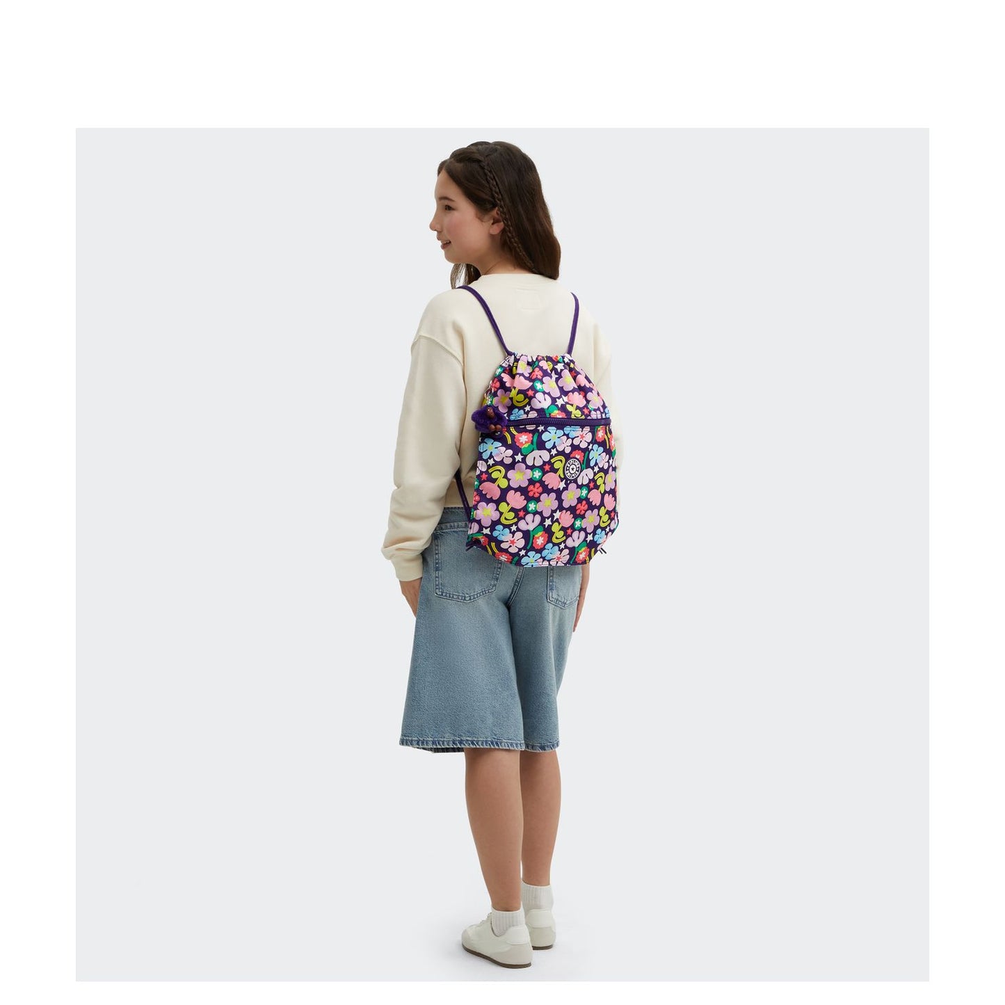Kipling Supertaboo Gymtas fairy flower