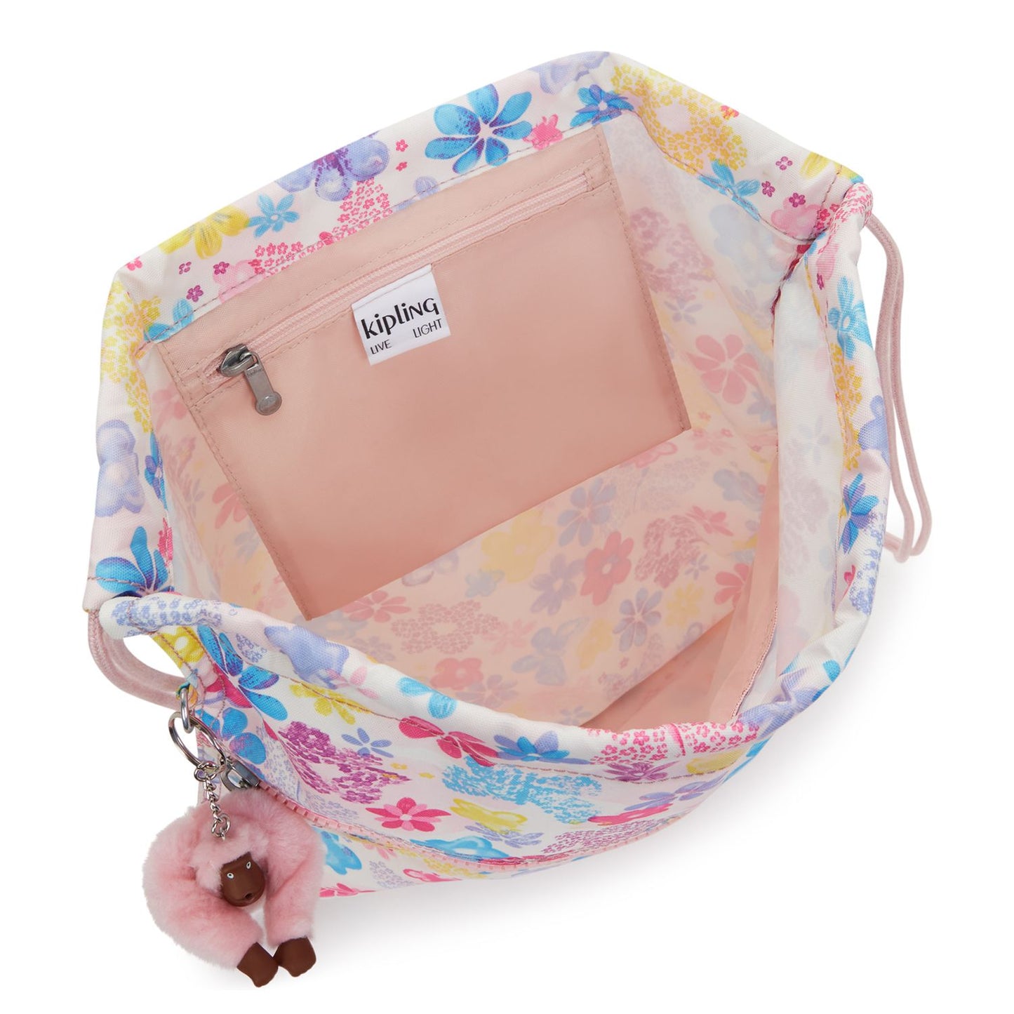 Kipling Supertaboo Gymtas flower stamp