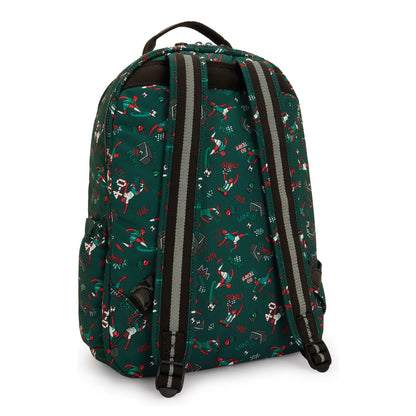 Kipling Seoul Lap Rugzak School - 15" laptopvak - soccer print