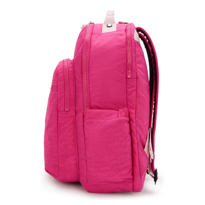 Kipling Seoul Lap Rugzak School - 15" laptopvak - intense rose