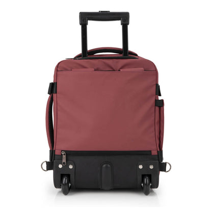 Gabol Canada Rugzak met Wielen - 24 liter - 40x30x20 cm - bordeaux