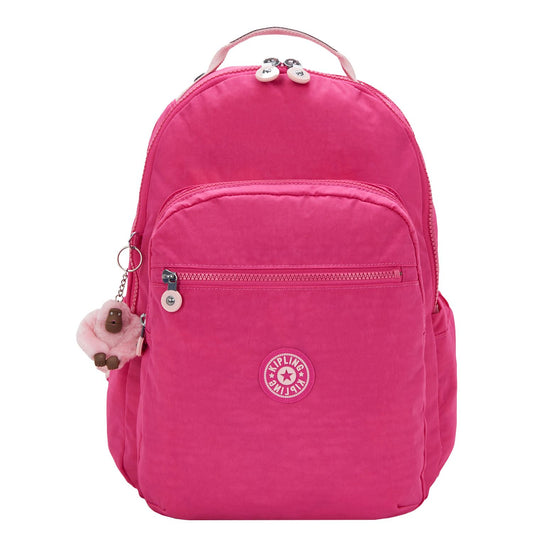 Kipling Seoul Lap Rugzak School - 15" laptopvak - intense rose