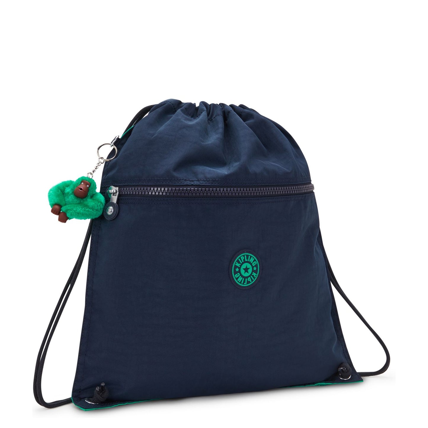 Kipling Supertaboo Gymtas blue green block