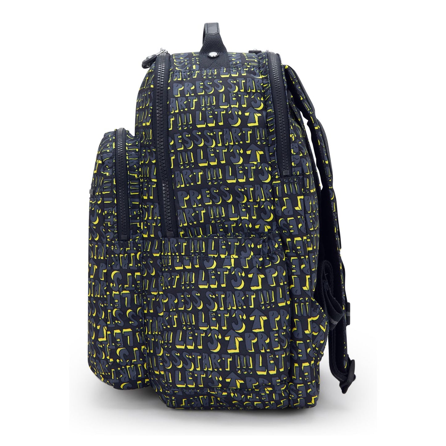 Kipling Seoul College Extra Rugzak School - 15" laptopvak - lets play print
