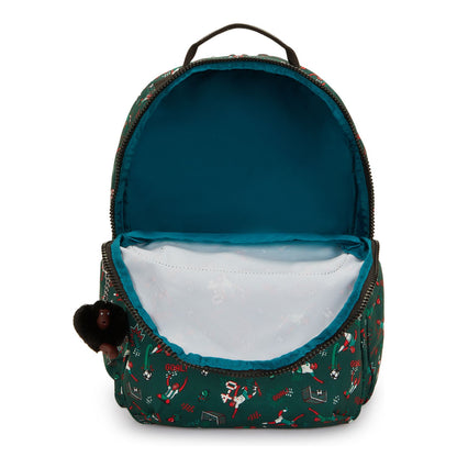 Kipling Seoul Lap Rugzak School - 15" laptopvak - soccer print