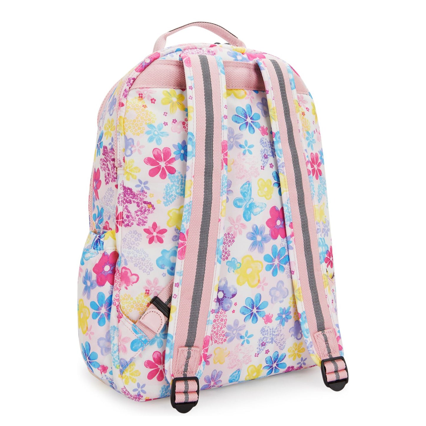 Kipling Seoul Lap Rugzak School - 15" laptopvak - flower stamp