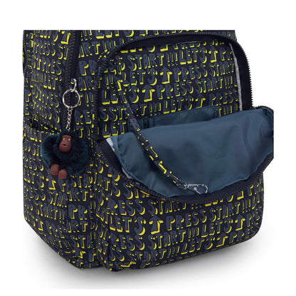 Kipling Seoul College Extra Rugzak School - 15" laptopvak - lets play print