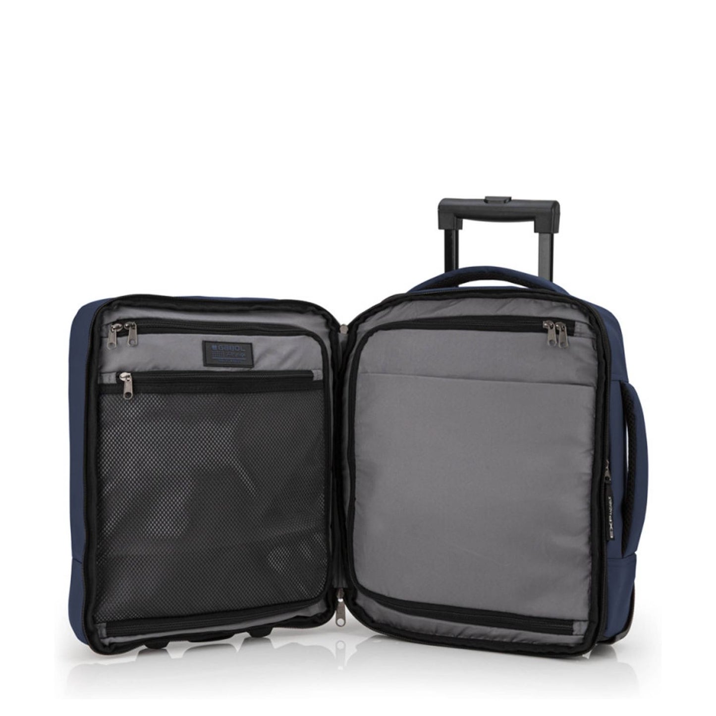 Gabol Canada Rugzak met Wielen - 24 liter - 40x30x20 cm - donkerblauw
