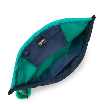 Kipling Supertaboo Gymtas blue green block