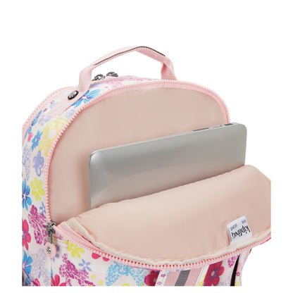 Kipling Seoul Lap Rugzak School - 15" laptopvak - flower stamp