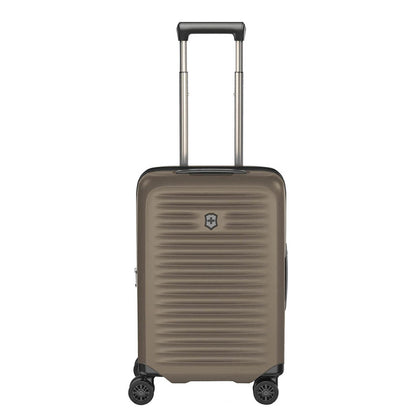 Victorinox Airox Advanced Frequent Flyer Carry-On Handbagage Spinner 55 cm - Uitbreidbaar 37/43 liter - 55x35x23 cm - taupe bruin
