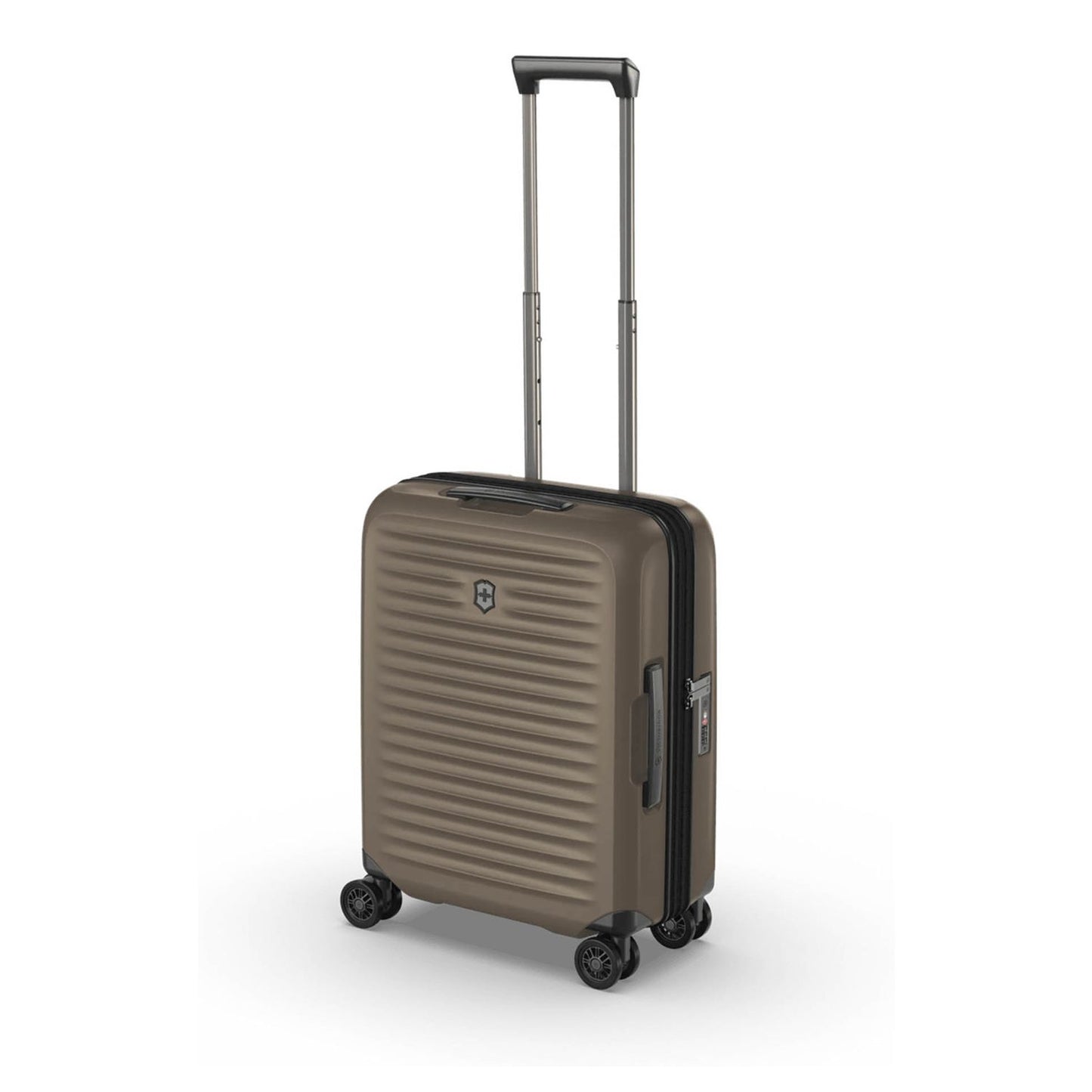 Victorinox Airox Advanced Global Carry-On Handbagage Spinner 55 cm - Uitbreidbaar 35/44 liter - 55x40x20 cm - taupe bruin