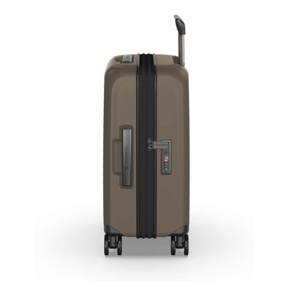Victorinox Airox Advanced Frequent Flyer Carry-On Handbagage Spinner 55 cm - Uitbreidbaar 37/43 liter - 55x35x23 cm - taupe bruin