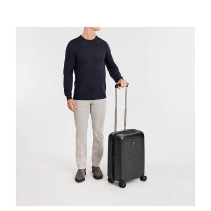 Victorinox Airox Advanced Frequent Flyer Carry-On Handbagage Spinner 55 cm - Uitbreidbaar 37/43 liter - 55x35x23 cm - taupe bruin