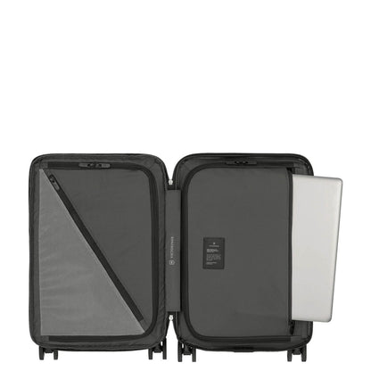 Victorinox Airox Advanced Frequent Flyer Carry-On Handbagage Spinner 55 cm - Uitbreidbaar 37/43 liter - 55x35x23 cm - taupe bruin