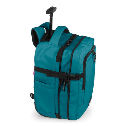 Gabol Vancouver Underseater Rugzak met Wielen - 20 liter - 40x30x20 cm - turquoise