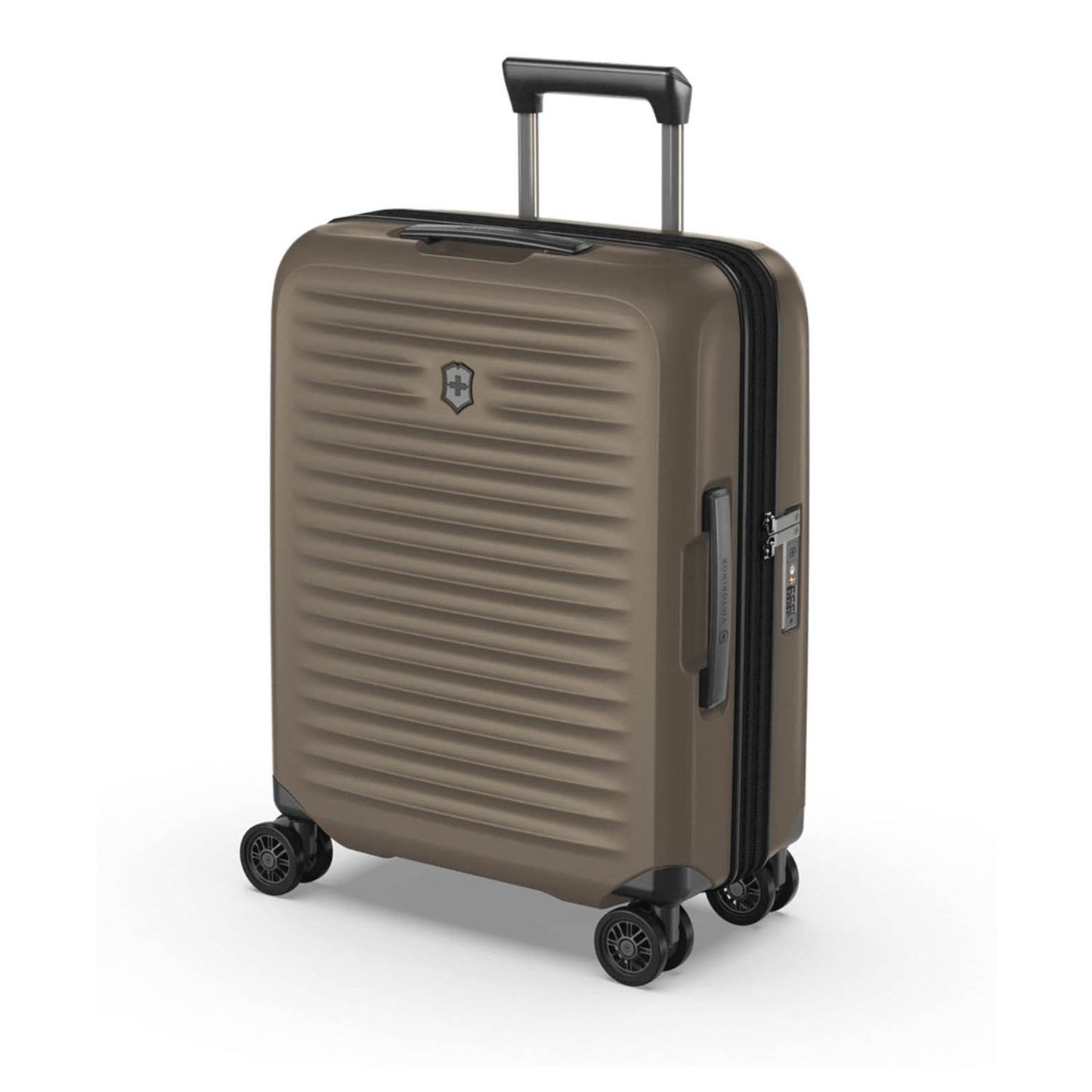 Victorinox Airox Advanced Global Carry-On Handbagage Spinner 55 cm - Uitbreidbaar 35/44 liter - 55x40x20 cm - taupe bruin