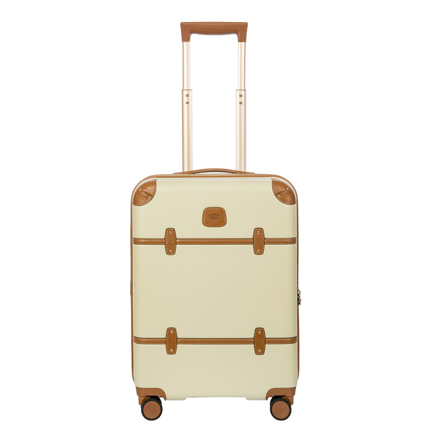 Bric's Taormina Handbagage Spinner 55 cm - Uitbreidbaar 42/49 liter - 55x40x22/26 cm - cream