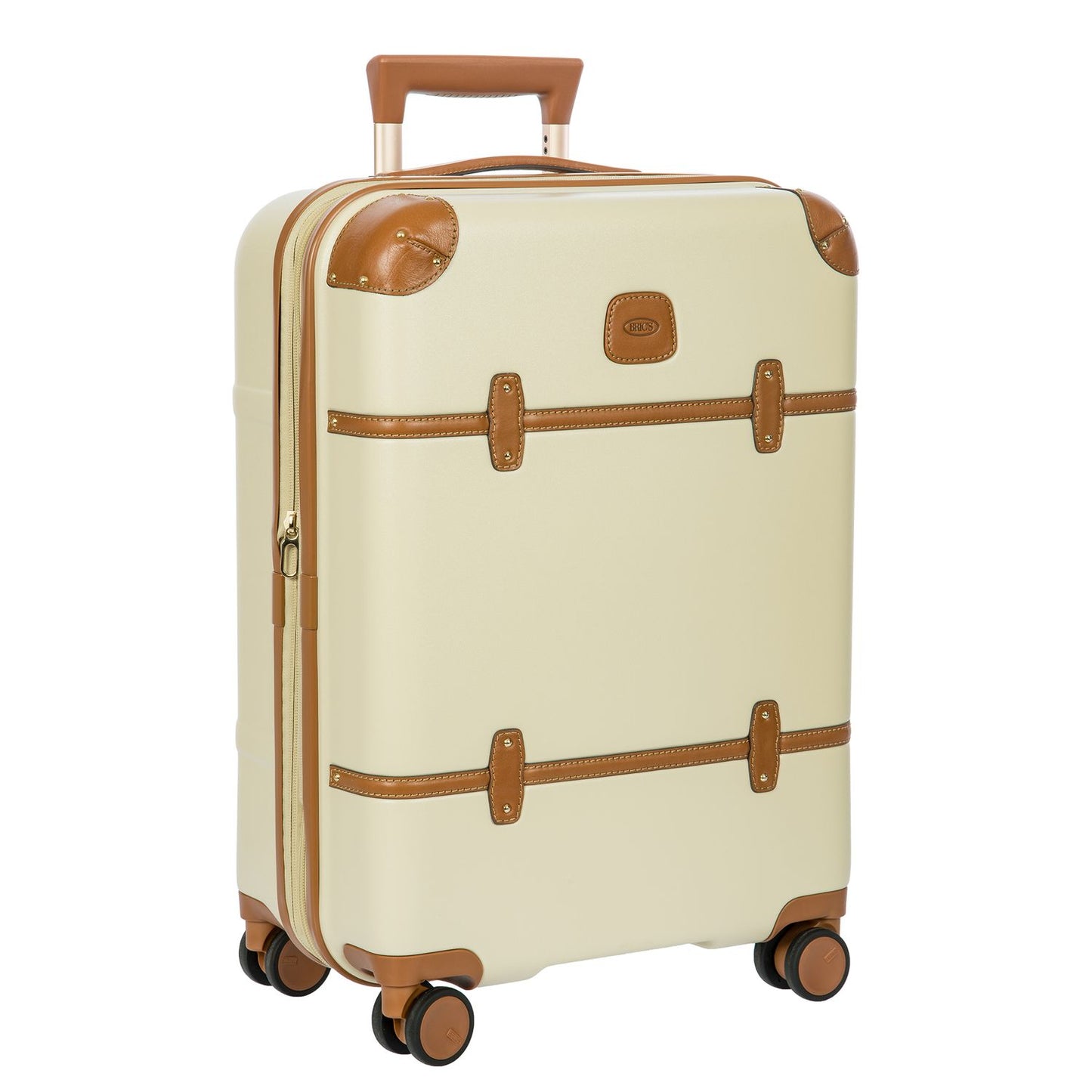 Bric's Taormina Handbagage Spinner 55 cm - Uitbreidbaar 42/49 liter - 55x40x22/26 cm - cream