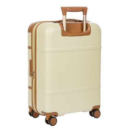 Bric's Taormina Handbagage Spinner 55 cm - Uitbreidbaar 42/49 liter - 55x40x22/26 cm - cream