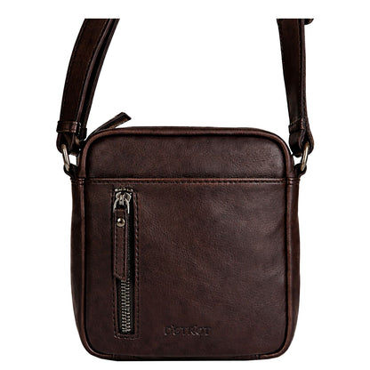 DSTRCT Astana Road Crossbody Schoudertas S bruin