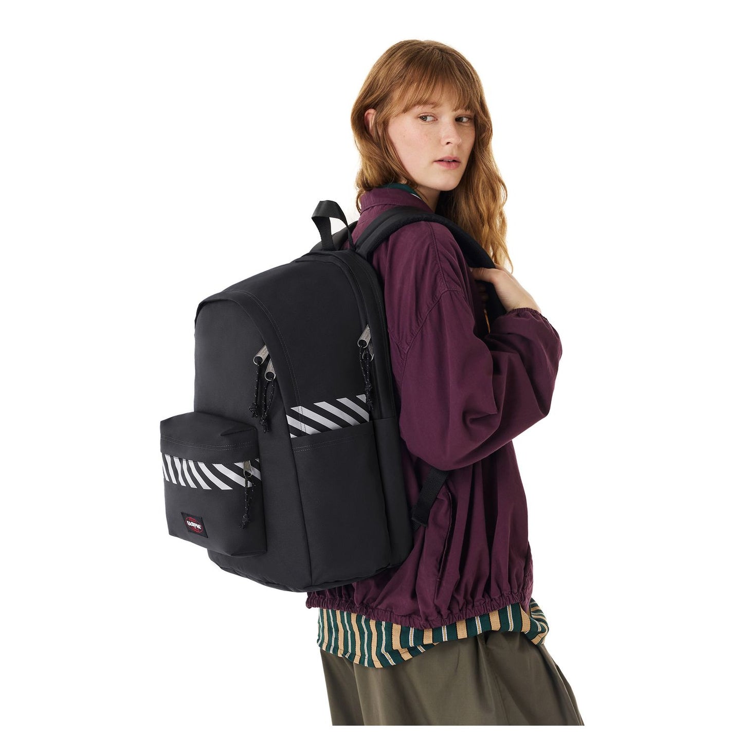 Eastpak Day Office Rugzak School - 15.6" laptopvak - refleks stripe black