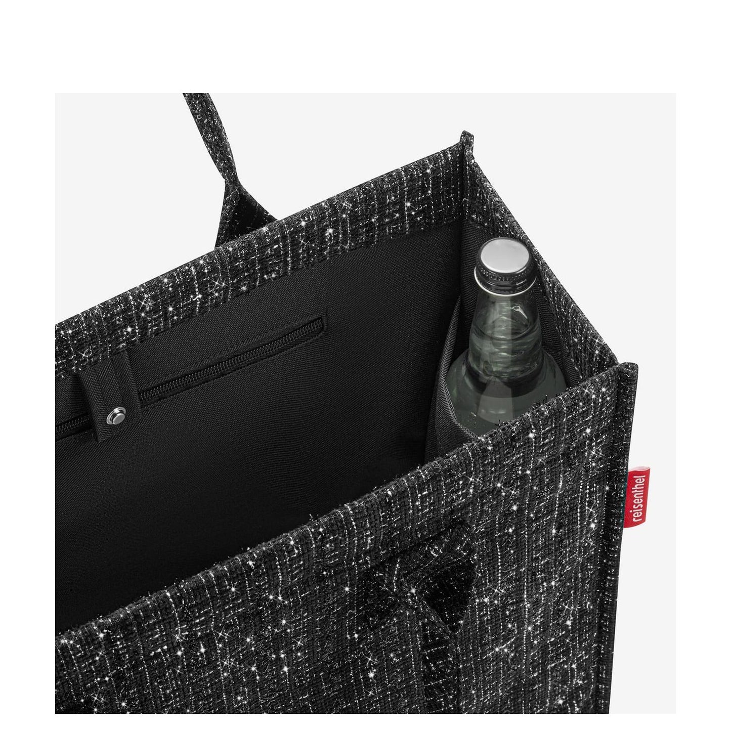 Reisenthel Daily Shopper Schoudertas boucle black