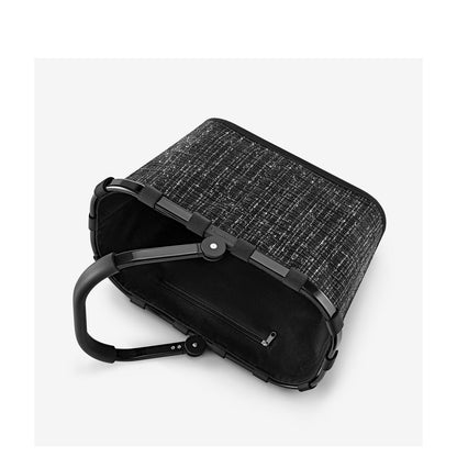 Reisenthel Shopping Carrybag Boodschappenmand - 22 liter - boucle black