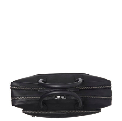 The Chesterfield Brand Tacama Laptop Schoudertas - 16" laptopvak - zwart