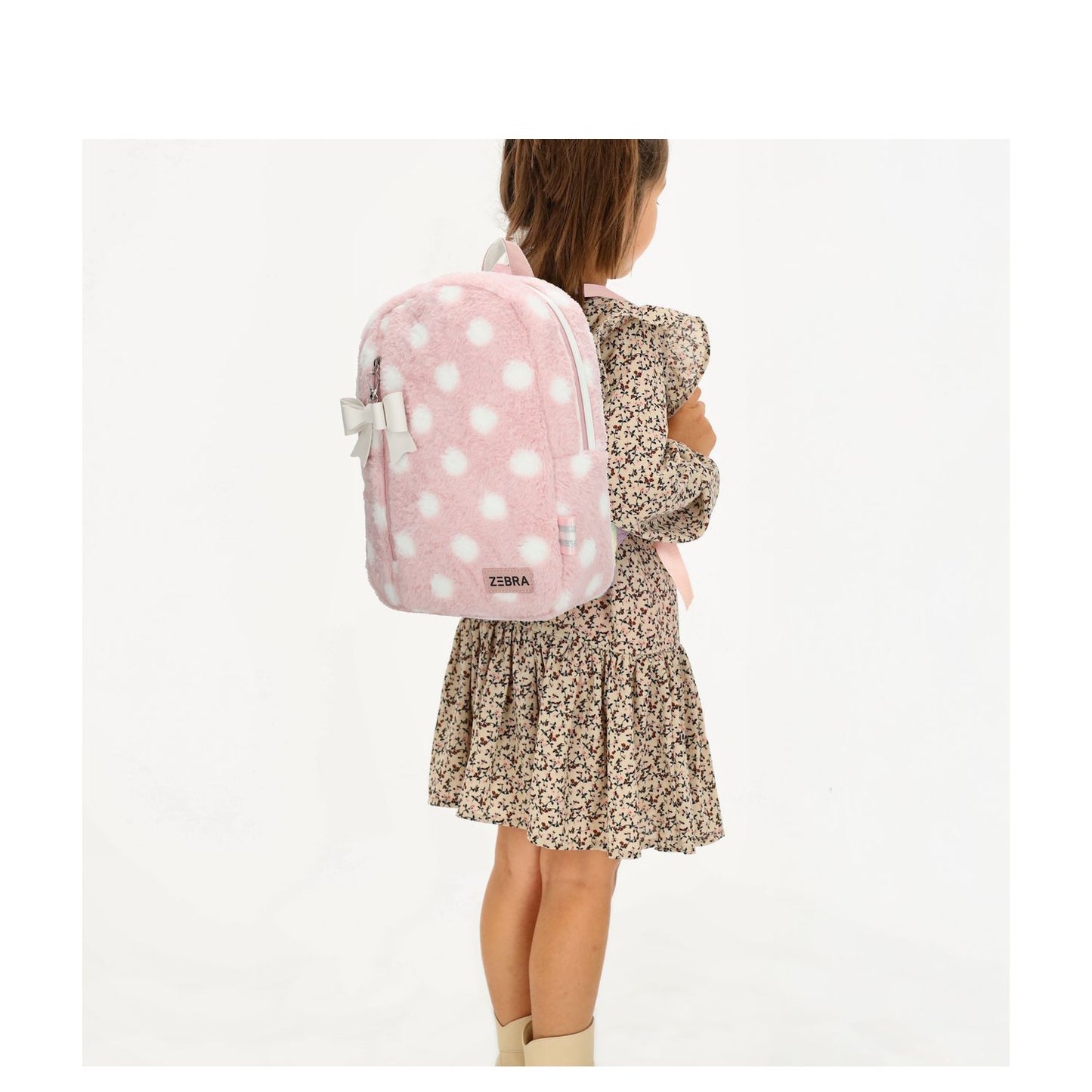 Zebra Trends Luna Kinderrugzak - 10 liter - roze