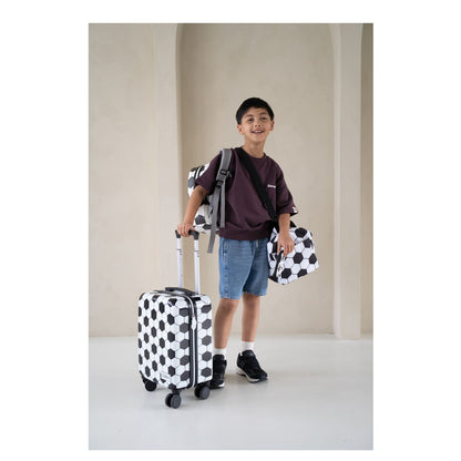 Zebra Trends Explorer Kinderreistas 45 cm - 25 liter - 45x25x22 cm - voetbal