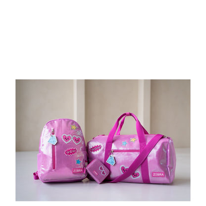 Zebra Trends Explorer Kinderreistas 45 cm - 25 liter - 45x25x22 cm - glitter / glamour